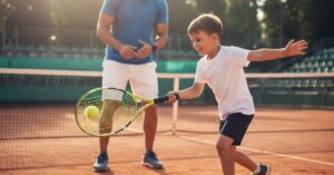 Trening tenisa ziemnego dla początkujących dzieci: Pierwsze kroki na korcie!