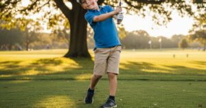 Nauka gry w golfa dla dzieci: Pierwsze kroki na polu