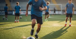 Ćwiczenia na poprawę szybkości w piłce nożnej dla młodzieży: szybki jak błyskawica!