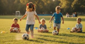 Zabawy z piłką nożną dla przedszkolaków: Radość, ruch i pierwsze triki!